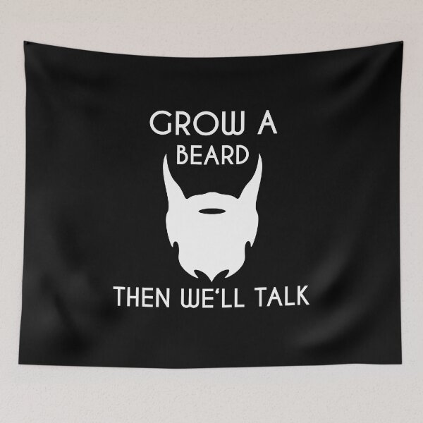 Item preview, Grow a beard beard designed and sold by onrcnoz.
