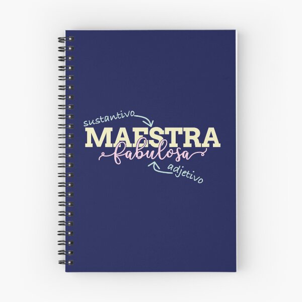 Item preview, Maestra Fabulosa - Funny Spanish Grammar (sustantivo y adjetivo) designed and sold by ShikitaMakes.