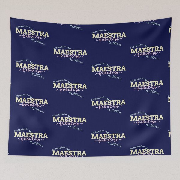 Item preview, Maestra Fabulosa - Funny Spanish Grammar (sustantivo y adjetivo) designed and sold by ShikitaMakes.