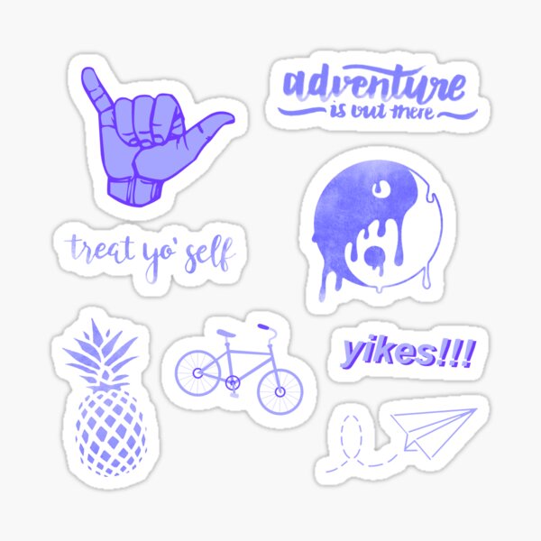 Hipster Stickers | Redbubble