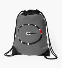 Redline - A Minimal Car Design Drawstring Bag