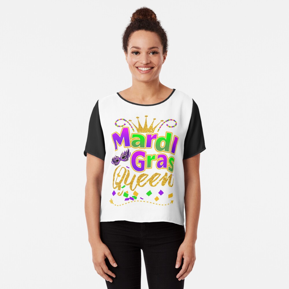 Women's Mardi Gras Fishing Shirt