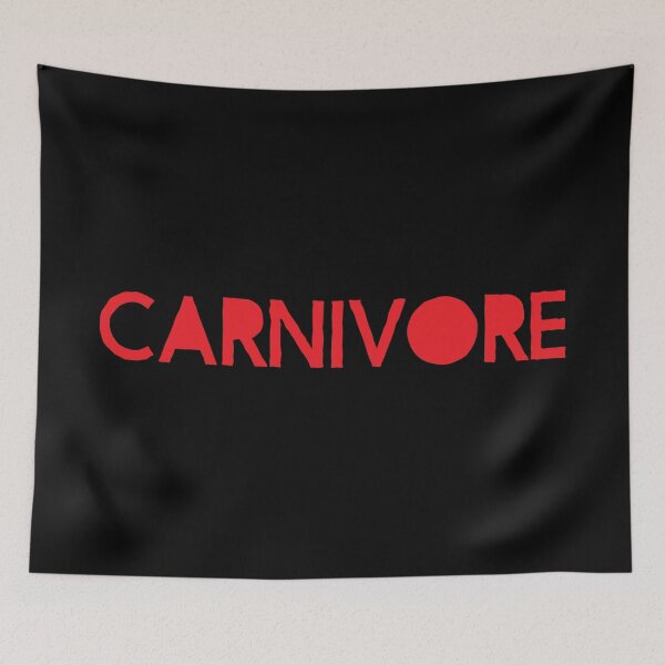 Item preview, CARNIVORE in red designed and sold by jazzydevil.