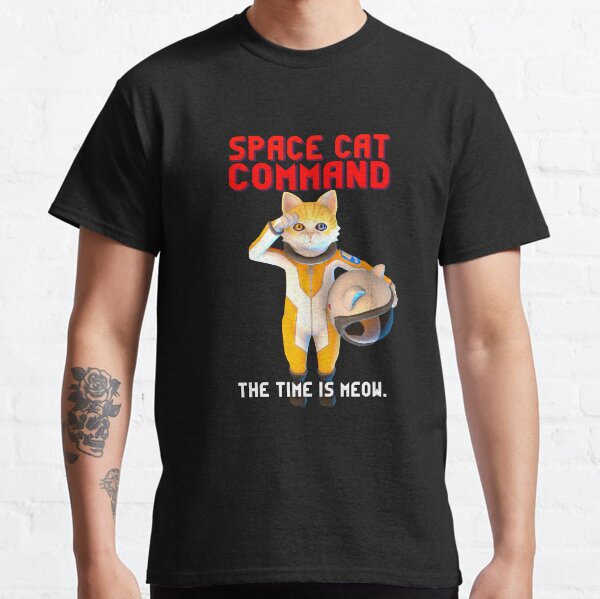 Space Cat Command! Classic T-Shirt