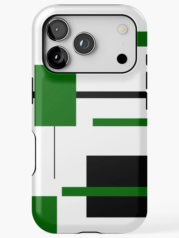 Thumbnail 1 of 4, iPhone Case, Rectangular Pattern 8 designed and sold by supernova23.