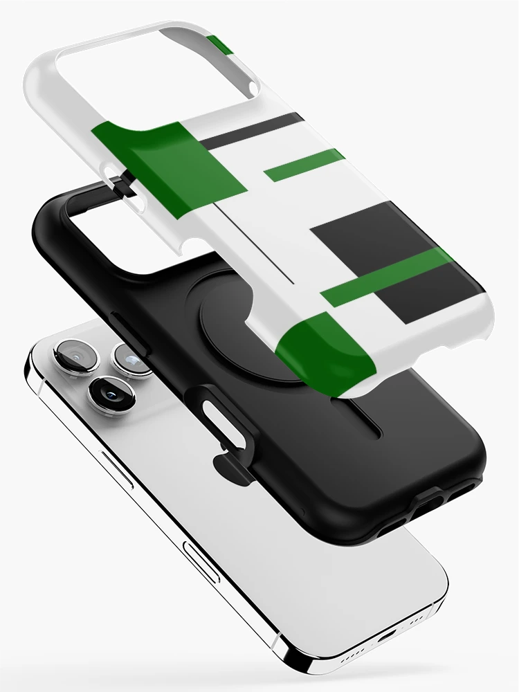 Thumbnail 2 of 4, iPhone Case, Rectangular Pattern 8 designed and sold by supernova23.