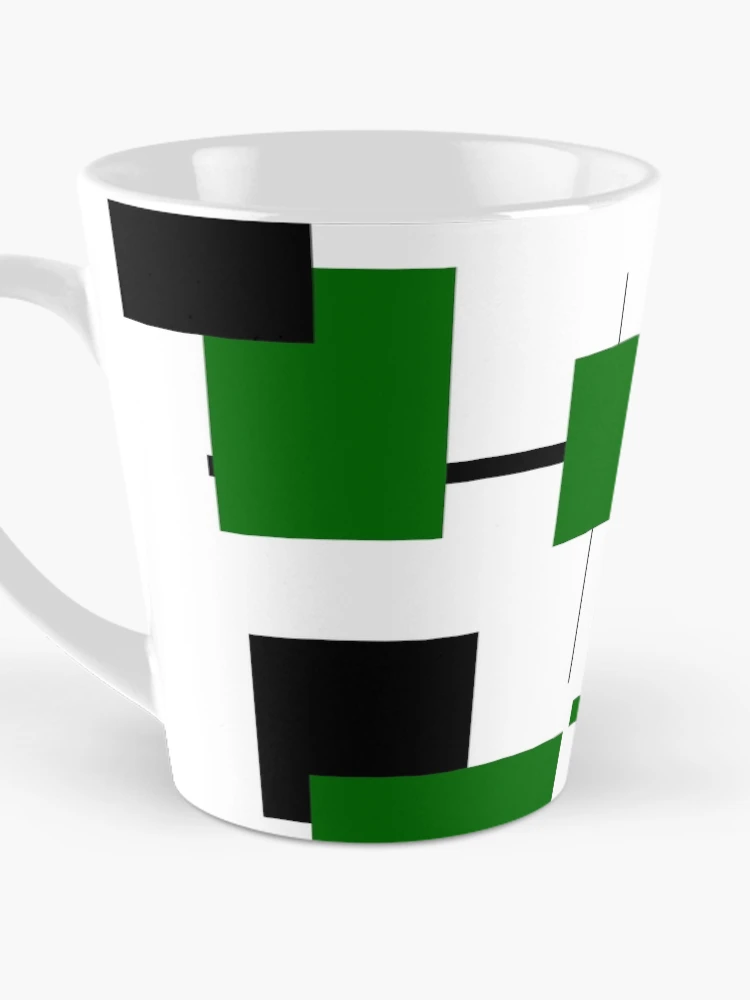 Thumbnail 3 of 4, Coffee Mug, Rectangular Pattern 8 designed and sold by supernova23.