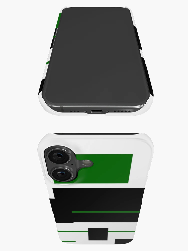 Thumbnail 3 of 4, iPhone Case, Rectangular Pattern 9 designed and sold by supernova23.