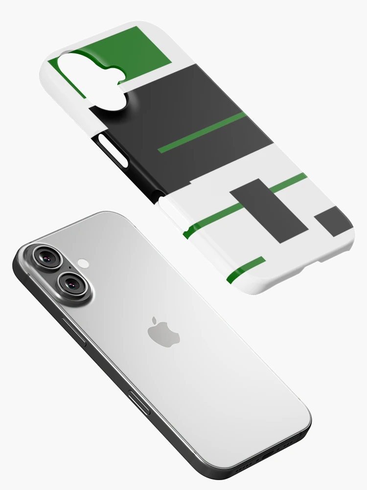 Thumbnail 2 of 4, iPhone Case, Rectangular Pattern 9 designed and sold by supernova23.