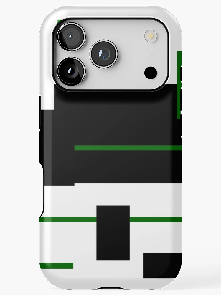 Thumbnail 1 of 4, iPhone Case, Rectangular Pattern 9 designed and sold by supernova23.