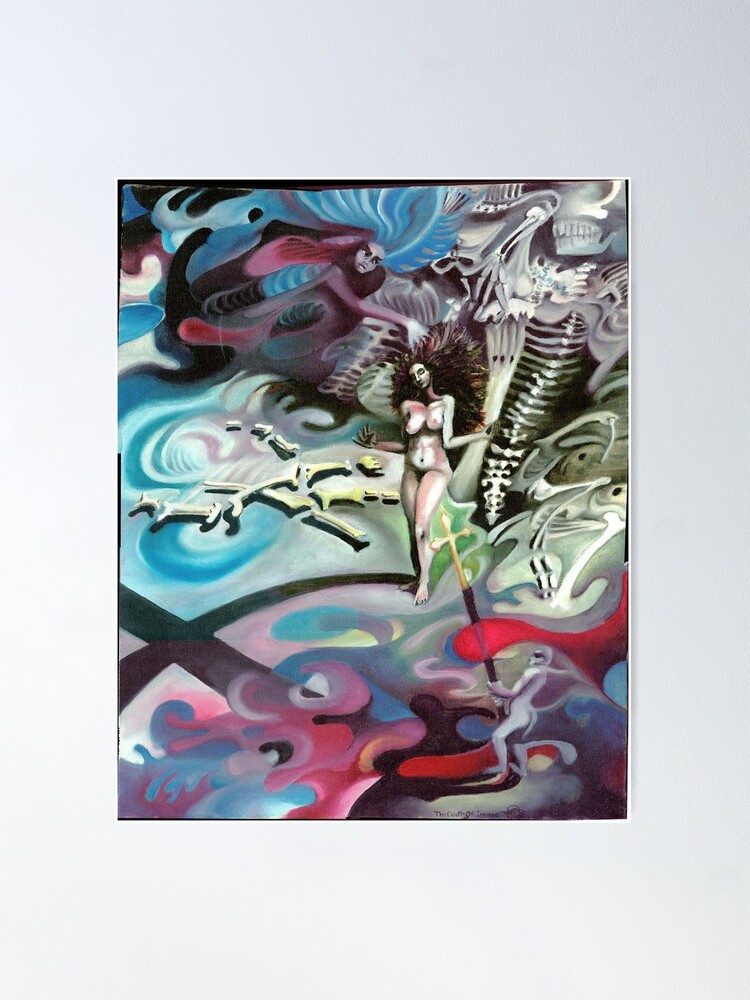 Thumbnail 2 of 3, Poster, The Death of Innana designed and sold by Davol White.