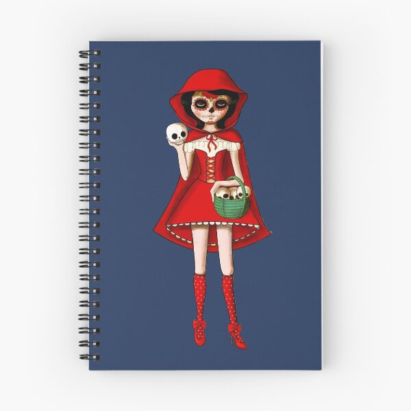 Item preview, El Dia de Los Muertos Red Riding Hood designed and sold by colonelle.