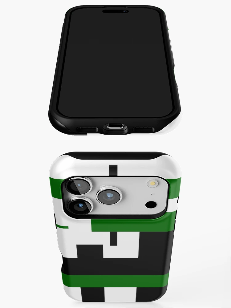 Thumbnail 3 of 4, iPhone Case, Rectangular Pattern 38 designed and sold by supernova23.