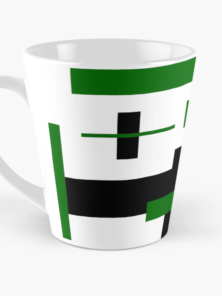 Thumbnail 3 of 4, Coffee Mug, Rectangular Pattern 38 designed and sold by supernova23.
