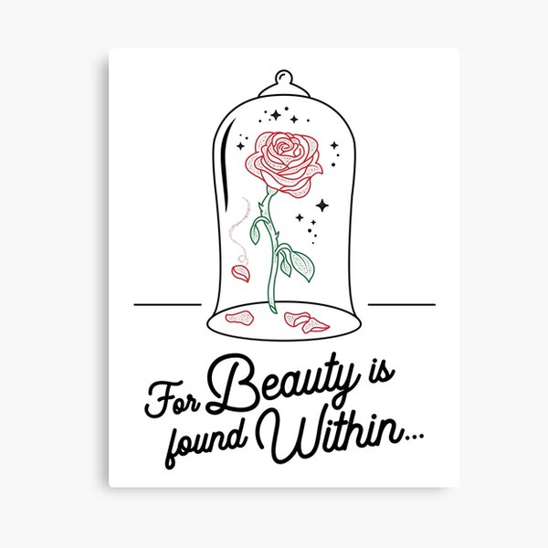 Beauty and the Beast Merchandise Canvas Print