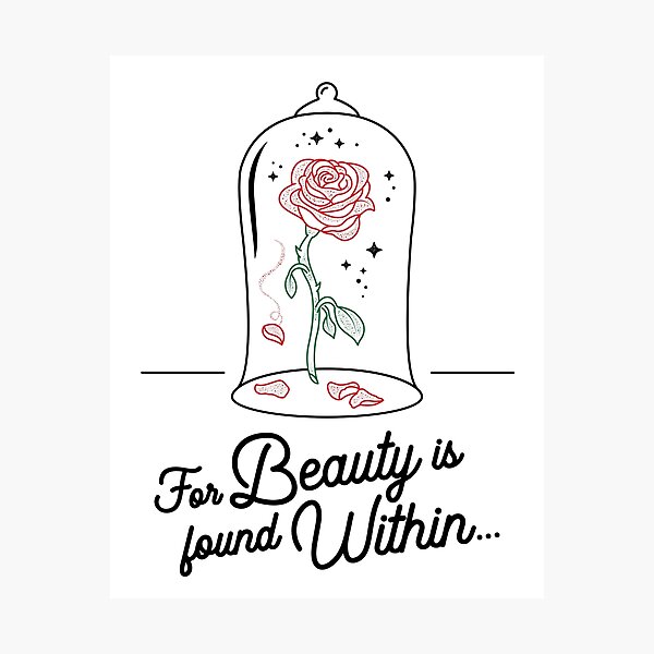 Beauty and the Beast Merchandise Photographic Print