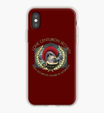 Lone Centurion Security iPhone Case