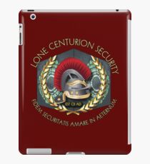 Lone Centurion Security iPad Case/Skin