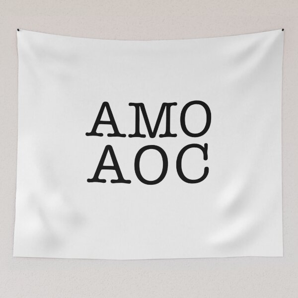 Item preview, AMO AOC (I Love Alexandria Ocasio-Cortez) designed and sold by Elvin Dantes.