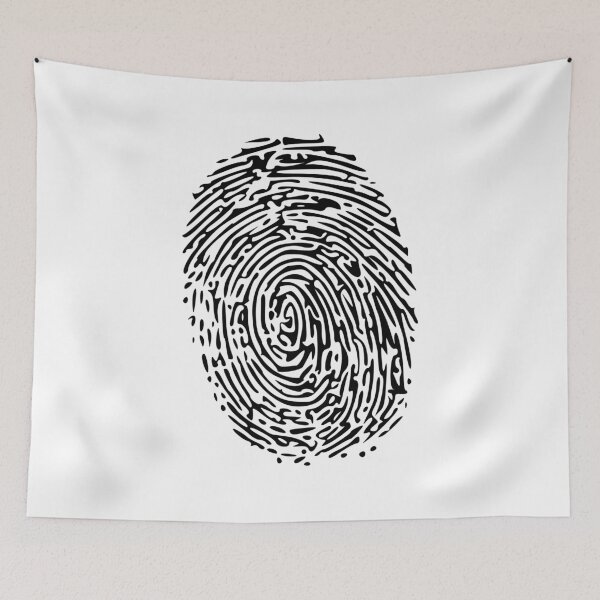 Item preview, Fingerprint Black designed and sold by nikolap99.