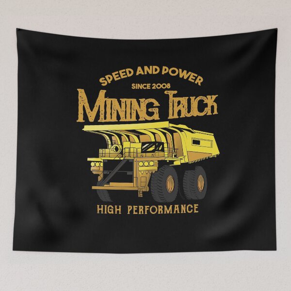 Item preview, Mining Truck Vintage designed and sold by damnoverload.