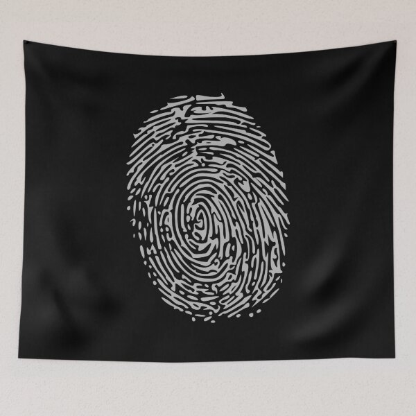 Item preview, Fingerprint White designed and sold by nikolap99.