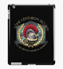 Lone Centurion Security iPad Case/Skin