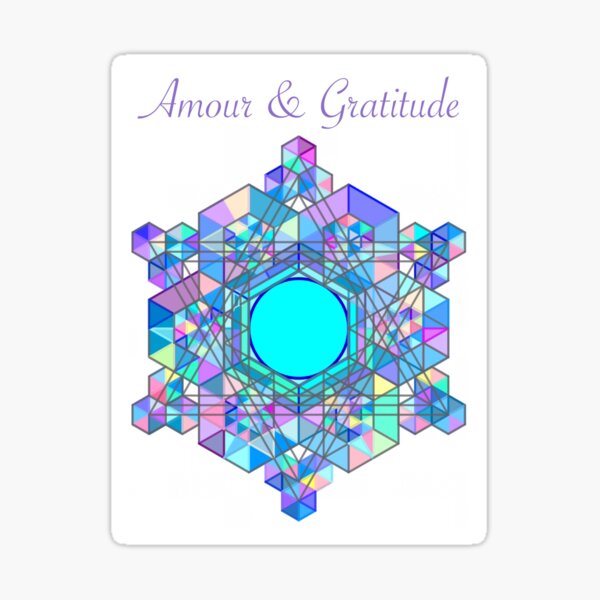 Amour & Gratitude Sticker