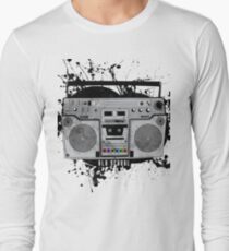 old school boom box Long Sleeve T-Shirt