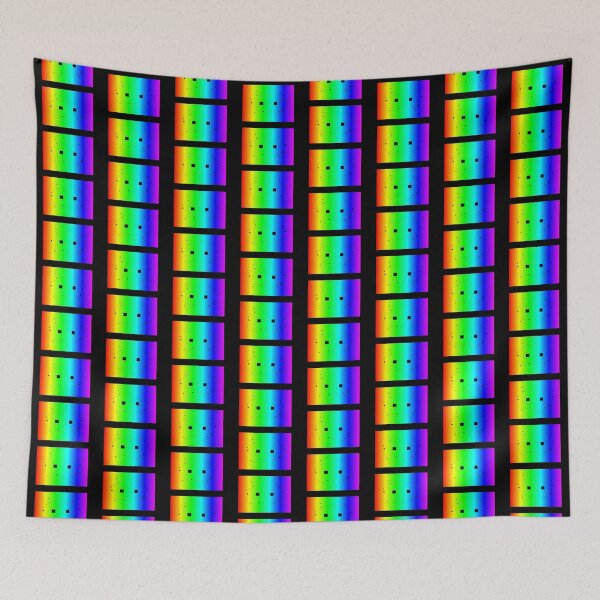 Item preview, Blocky Rainbow-Colored Infinity Symbol designed and sold by Dator.