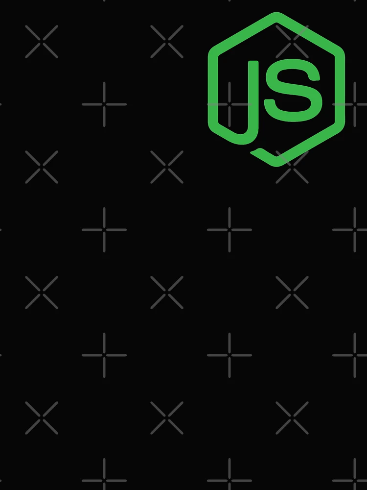 Thumbnail 4 von 4, Boxy T-Shirt, Nodejs-Logo JavaScript Web Developer designt und verkauft von alltheprints.