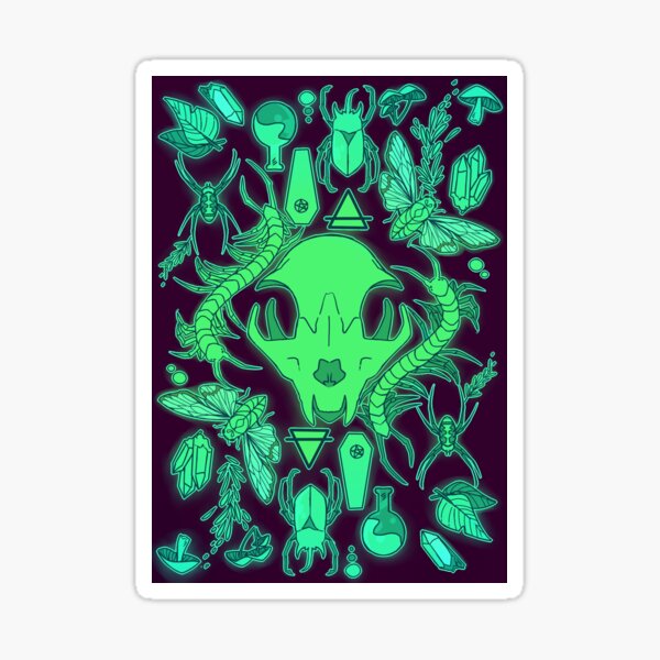 natural world- GLOW Sticker for Sale by kellybletz | Redbubble natural world- GLOW Sticker for Sale by kellybletz
