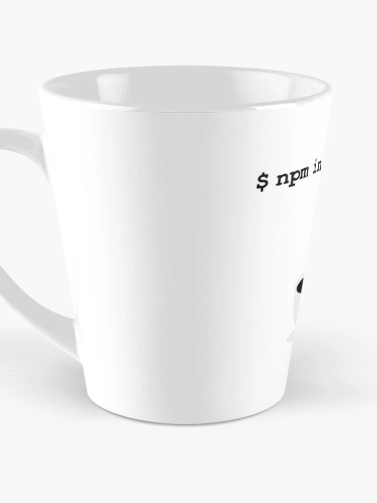 Thumbnail 3 of 4, Coffee Mug, npm install coffee JavaScript Programmer designed and sold by alltheprints.