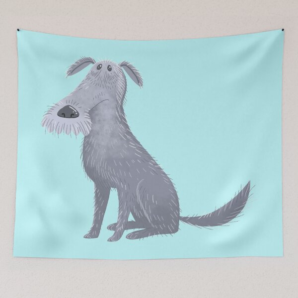 Item preview, Little grey dog designed and sold by jasmineberry.