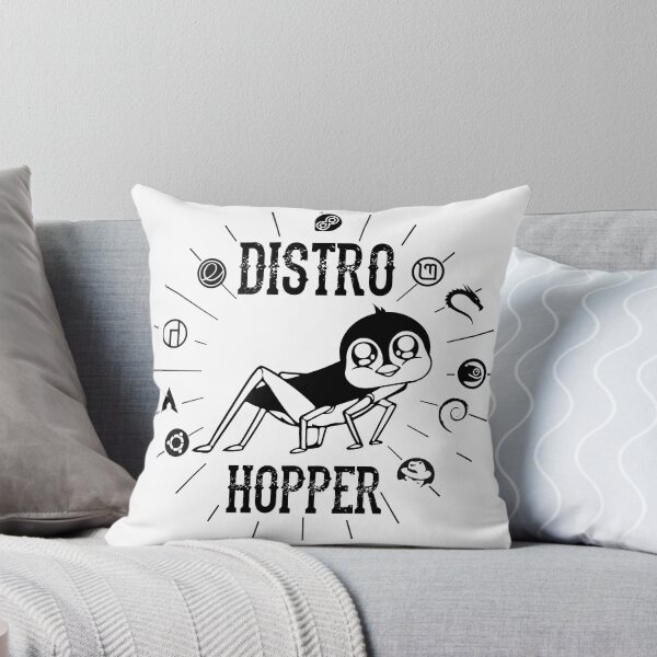 Item preview, Distro Hopper Linux User Geek designed and sold by alltheprints.