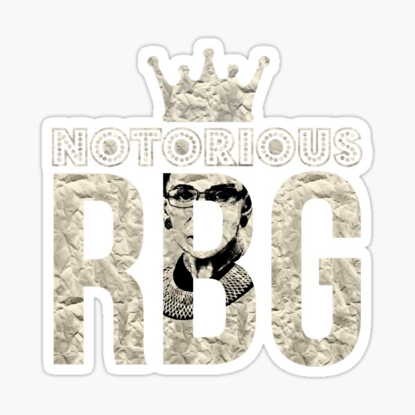 Item preview, Notorious RBG - Ruth Bader Ginsburg  designed and sold by Sha2.