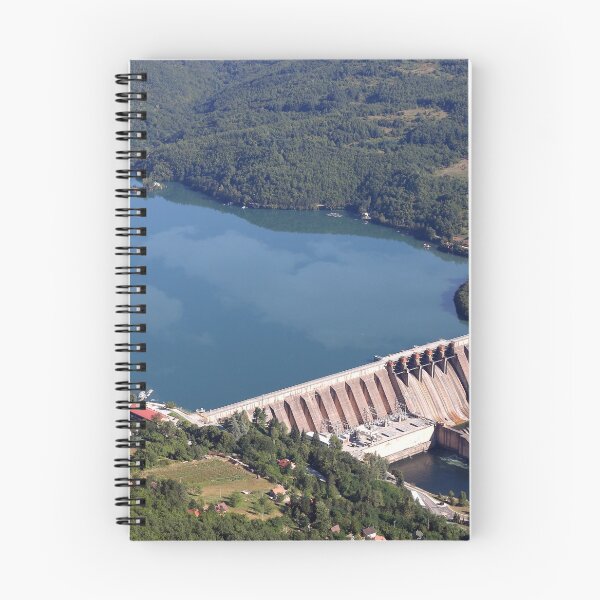 Item preview, hydroelectric power plant on river landscape designed and sold by goceris.