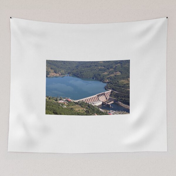 Item preview, hydroelectric power plant on river landscape designed and sold by goceris.