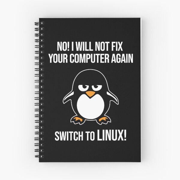 Aperçu de l'œuvre Swith to Linux Penguin Tux en colère créée et vendue par alltheprints.