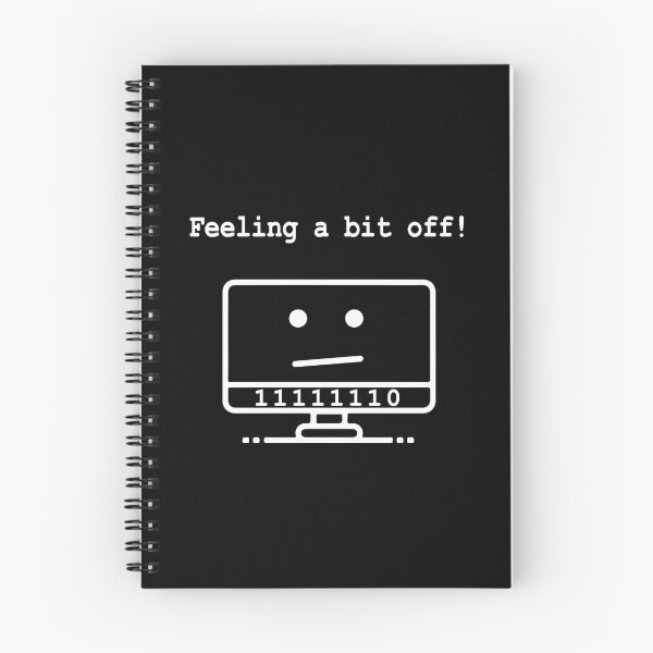 Item preview, I’m a Bit Off. Funny Geeky Joke designed and sold by alltheprints.