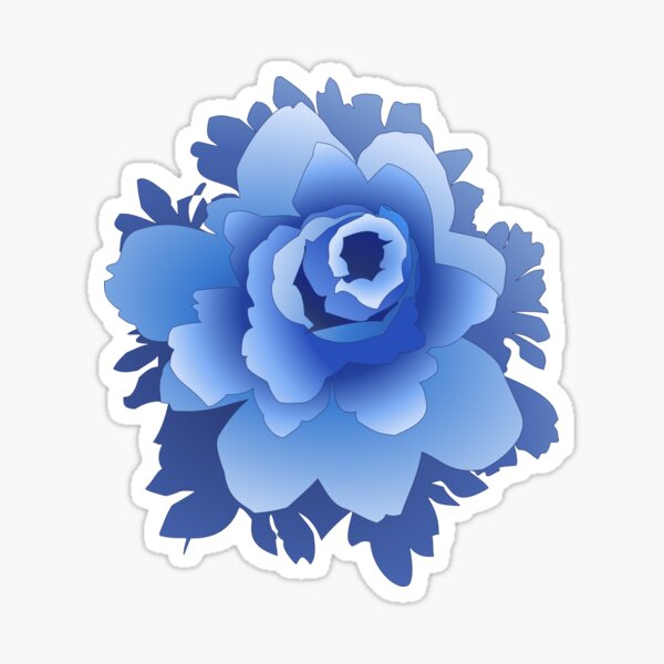 Vista previa del artículo con la obra «FFXV Sylleblossom | Contorno Azul Oscuro», diseñado y vendido por princesnoozy.