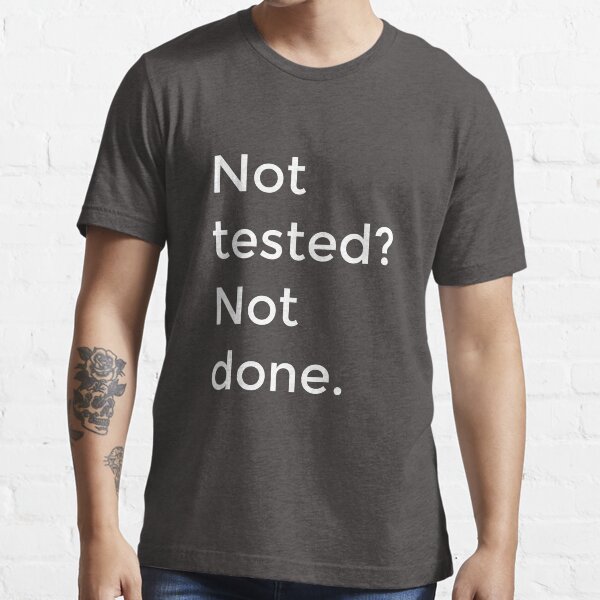 Item preview, Not tested? Not done. designed and sold by Trish Khoo.