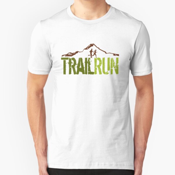 trail running Slim Fit T-Shirt