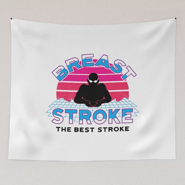 Item preview, Retro Breaststroke Swim Fan 2 Retro Swim Team designed and sold by oberdoofus.