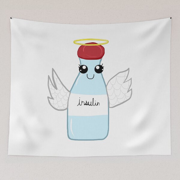 Item preview, Kawaii Insulin Angel  designed and sold by CatGirl101.
