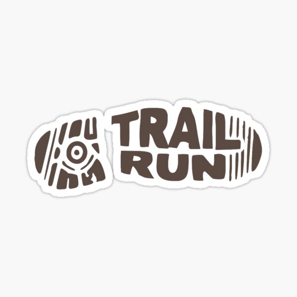 trail run Sticker