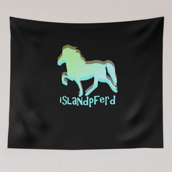 Item preview, Icelandic Horse: Iceland Horse Tölt Pony Merch designed and sold by iLambdaChi.