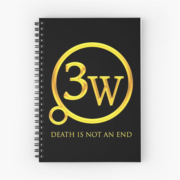 Item preview, 3W Logo - "Death is Not an End" designed and sold by Magmata.