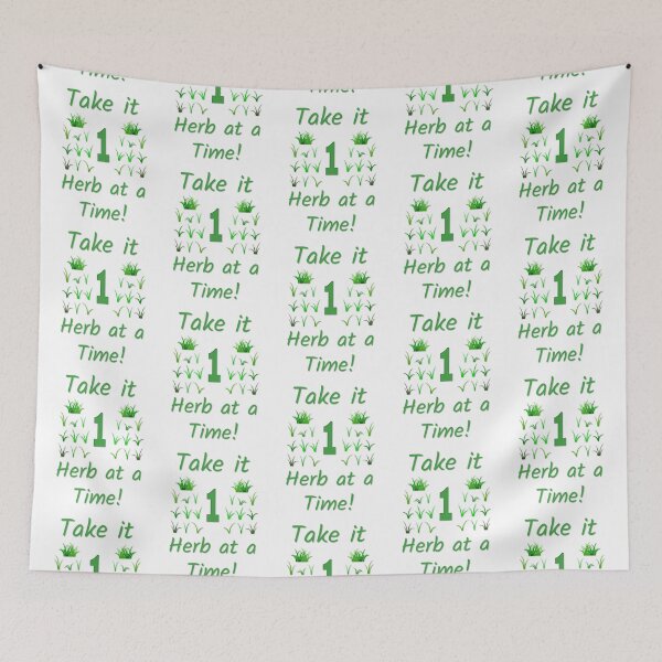 Item preview, Take it 1 Herb at a Time! designed and sold by sweetpea73.