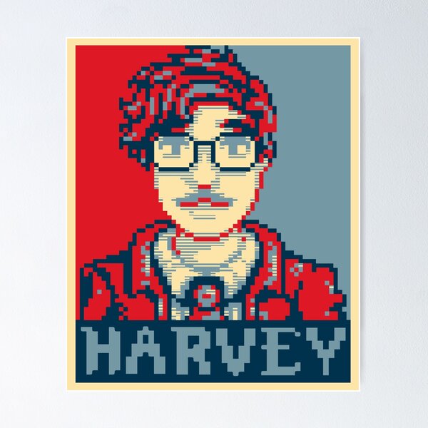 Item preview, Harvey designed and sold by StitchedRabbit.